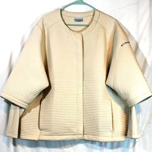 Columbia light cream jacket